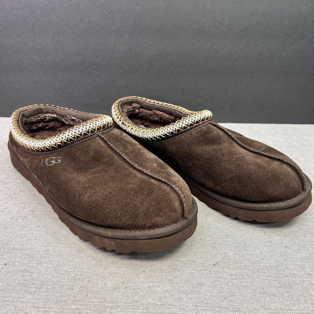 Ugg Tasman II Men's Size 10 Dusted Cocoa Brown Slippers